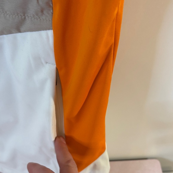 Orange and Gray Sleeveless Vest - Picture 3 of 7